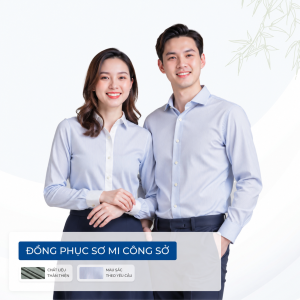 Áo sơ mi đồng phục công sở dài tay – W314