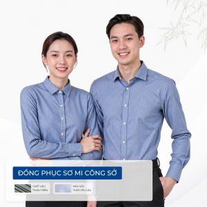 Áo sơ mi đồng phục công sở dài tay – W312