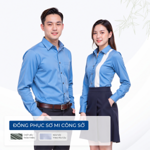 Áo sơ mi đồng phục công sở dài tay – W310