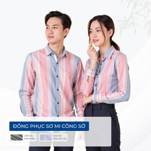 Áo sơ mi đồng phục công sở dài tay – W311