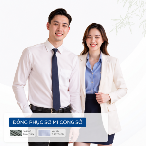 Áo sơ mi đồng phục công sở dài tay – W305