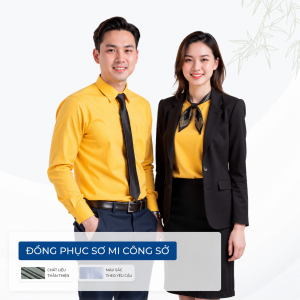 Áo sơ mi đồng phục công sở dài tay – W303