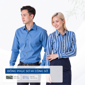Áo sơ mi đồng phục công sở dài tay – W306